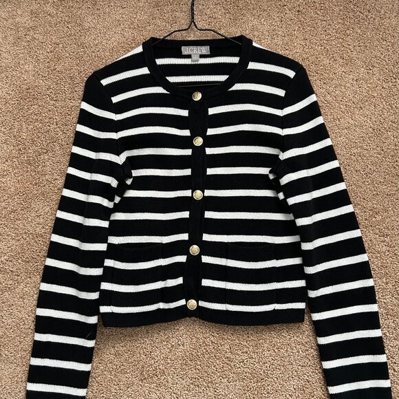 J.Crew Striped Sweater - Picture 2 of 2